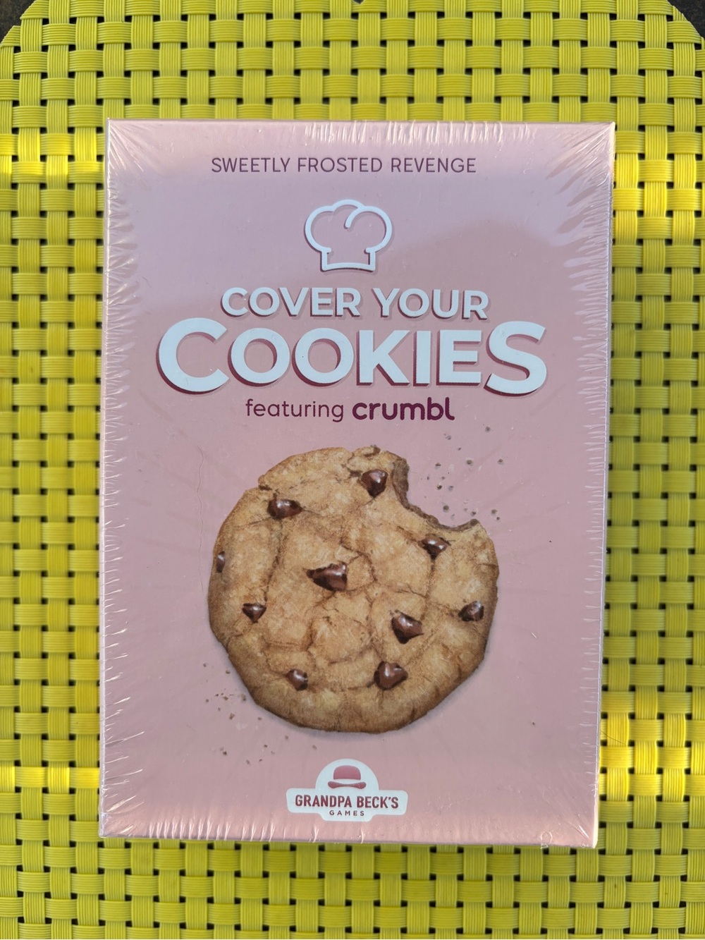 Cover Your Cookies Game by Grandpa Beck’s Games. New-Sealed